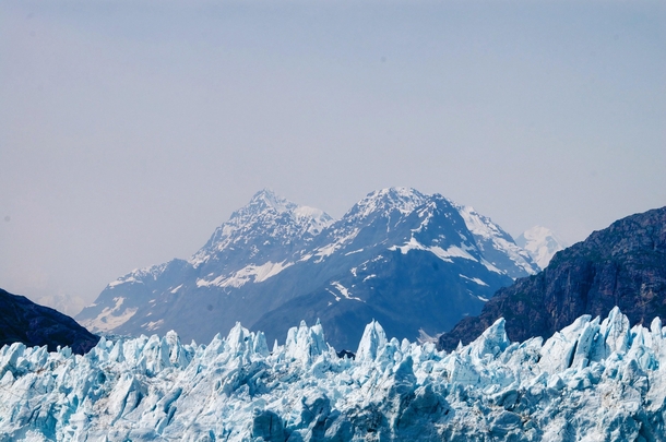 Glacier Bay National Park Alaska OC  Glaciers are breathtaking