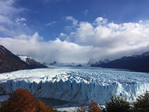 Glacier Moreno in El Calafate Argentina 