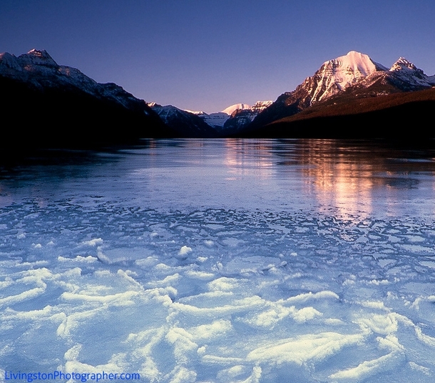Glacier National Park - Spring Breakup -  by Eric Schultz - LivingstonPhotographercom
