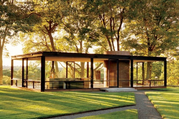 Glass House by Philip Johnson  
