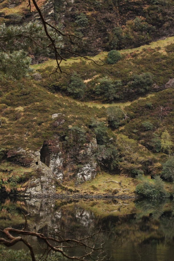 Glendalough Ireland  Between nature and expressionism  x  