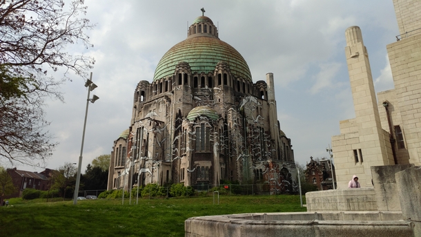 glise du Sacr-Coeur de Cointe Art Deco Neo-Byzantine basilica Liege Belgium 
