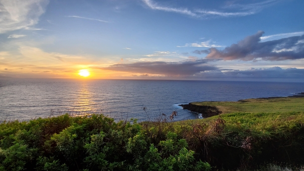 Glorious Sunrise in Hawaii 