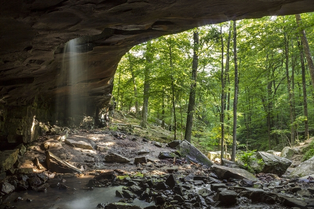 Glory Hole Falls Arkansas