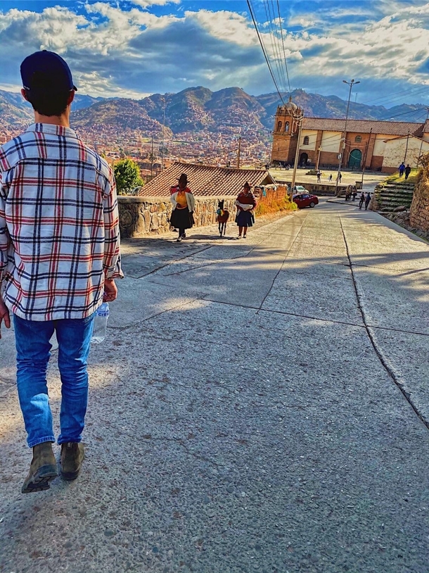 Going for a stroll in Cusco Peru 