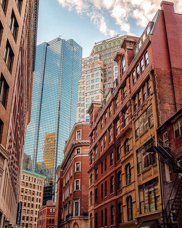 Golden Hour in downtown Boston MA