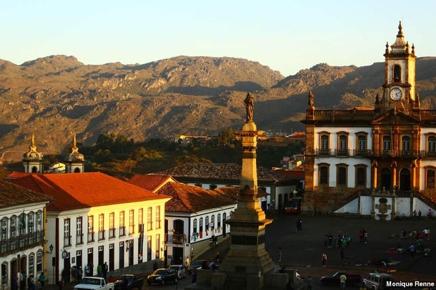 Golden hour in Ouro Preto - Brazil