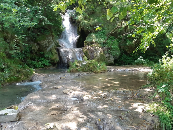 Gostiljski waterfall Serbia 