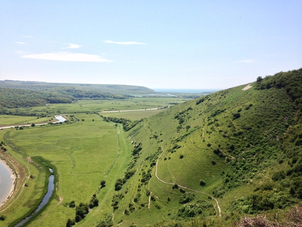 Got a great view of Cuckmere Valley today Sussex UK 
