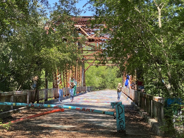 Graffiti Bridge near Live Oak Florida