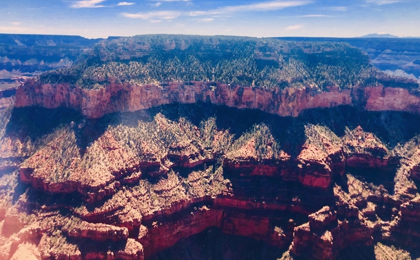 Grand Canyon from a helicopter 