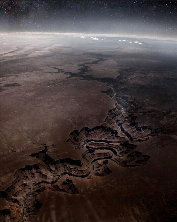 Grand Canyon from space