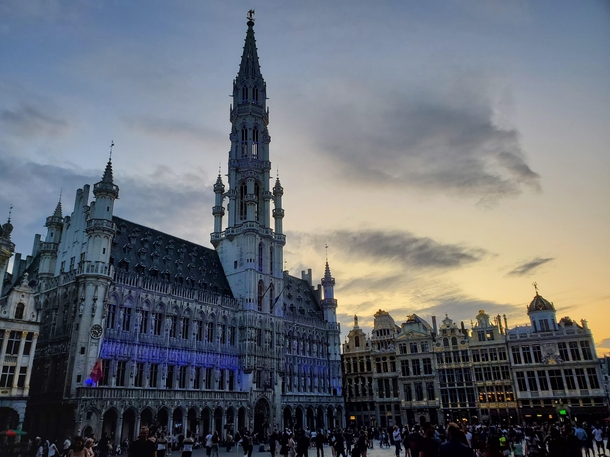 Grand Place Brussels Belgium July   