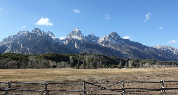 Grand Teton in Wyoming stands at  ft and its even more picturesque in person 