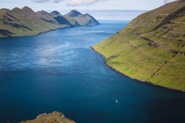 Grandiose landscape of Faroe Islands 