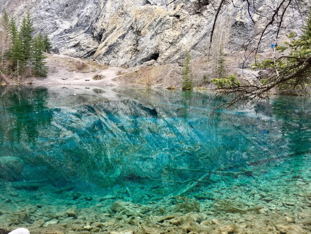 Grassi Lakes in Canmore just outside of Banff Canada OC  x 