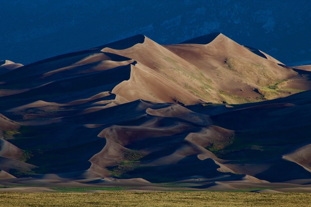 Great Sand Dunes National Park and Preserve at Dawn 