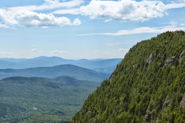 Green and blue - Tumbledown Mountain in lovely Maine - 