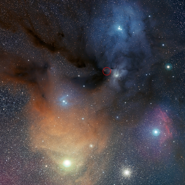 gtThe Rho Ophiuchi star formation region where hydrogen peroxide has been detected in space 
