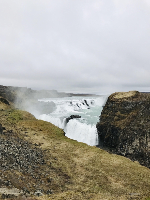 Gullfoss waterfall Iceland 