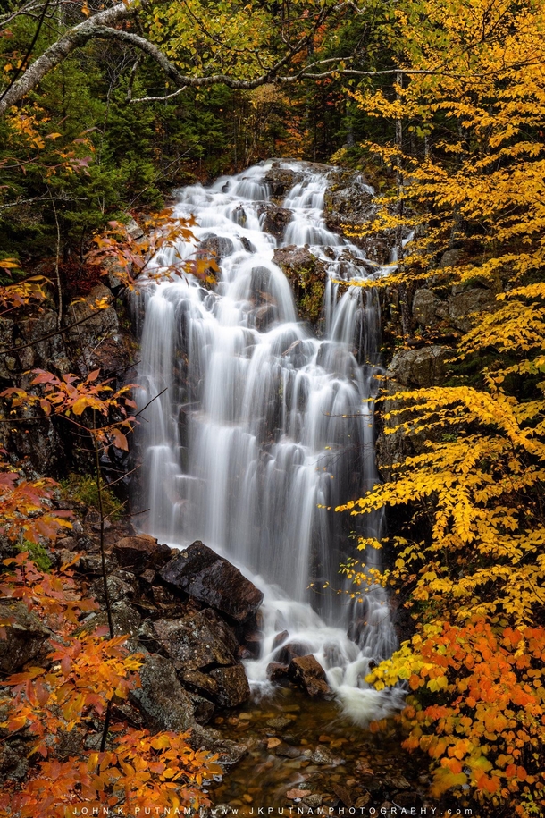 Hadlock Falls in Acadia National Park from back in October  IG jkputnamphoto