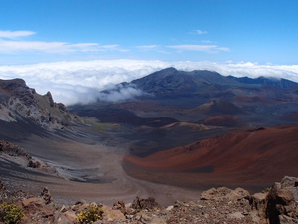 Haleakala Volcano MauiHawaii Looks like another planet Back when I worked on Cruise ships 