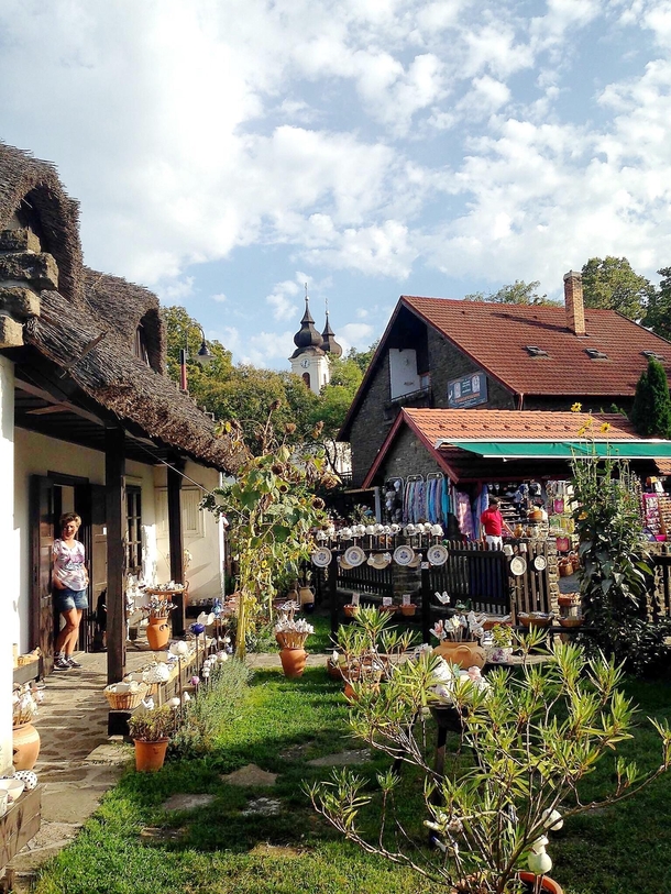 Handcrafted goods in Tihany Hungary