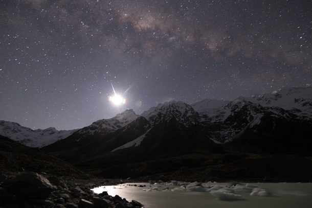 Happy New Year from New Zealands Hooker Lake 