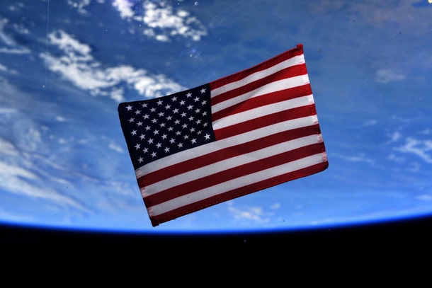 Happy th of July from the space station