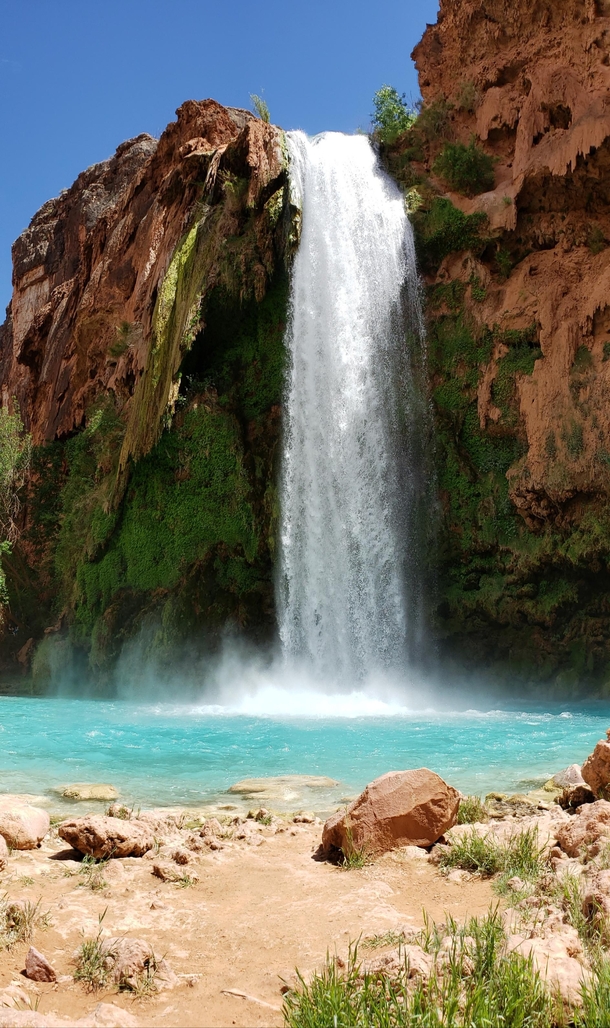 Havasu Falls Unfiltered - people seemed to question the color of a previous photo someone posted
