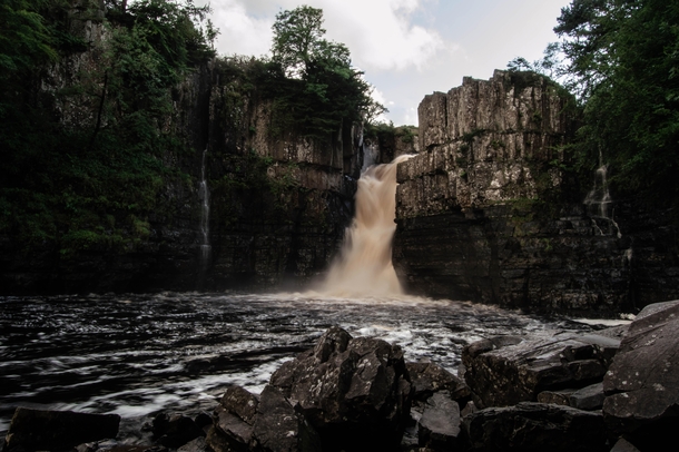 High Force Waterfall North Pennines UK 