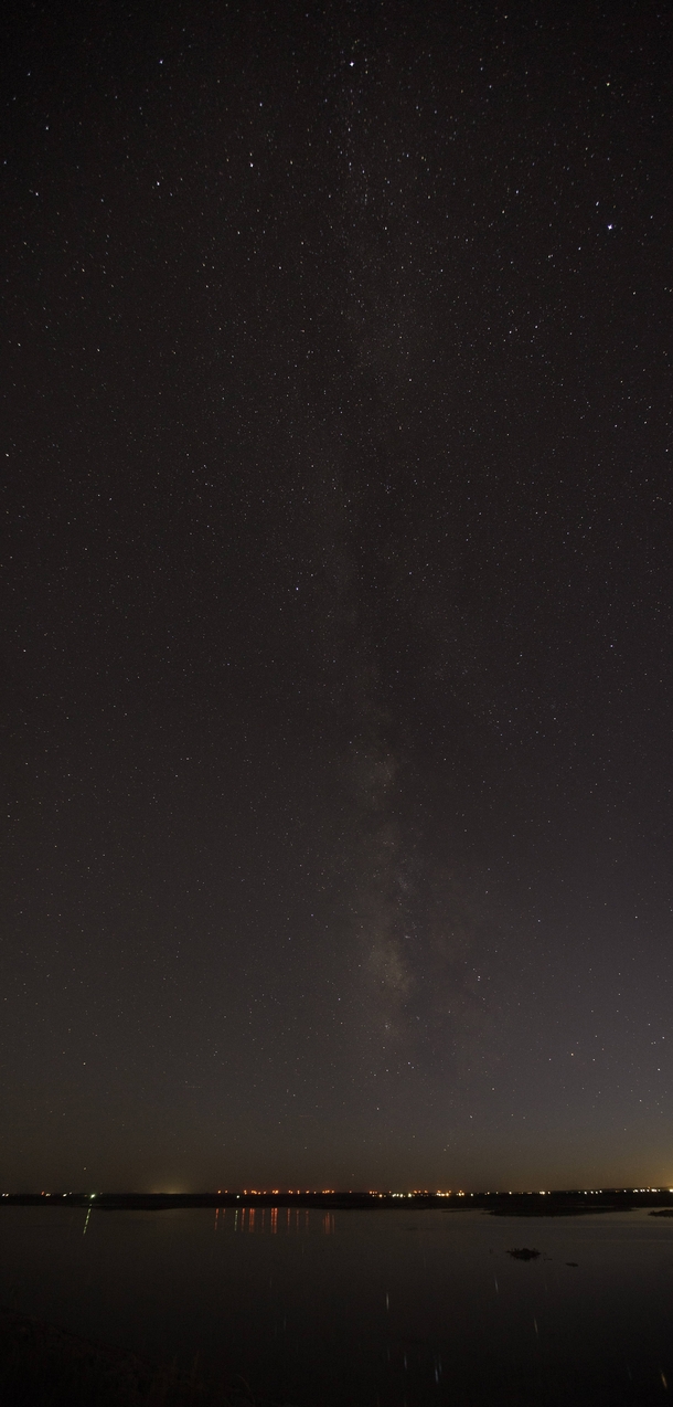 High Res Milky-way photo just after sunset in San Angelo Texas 
