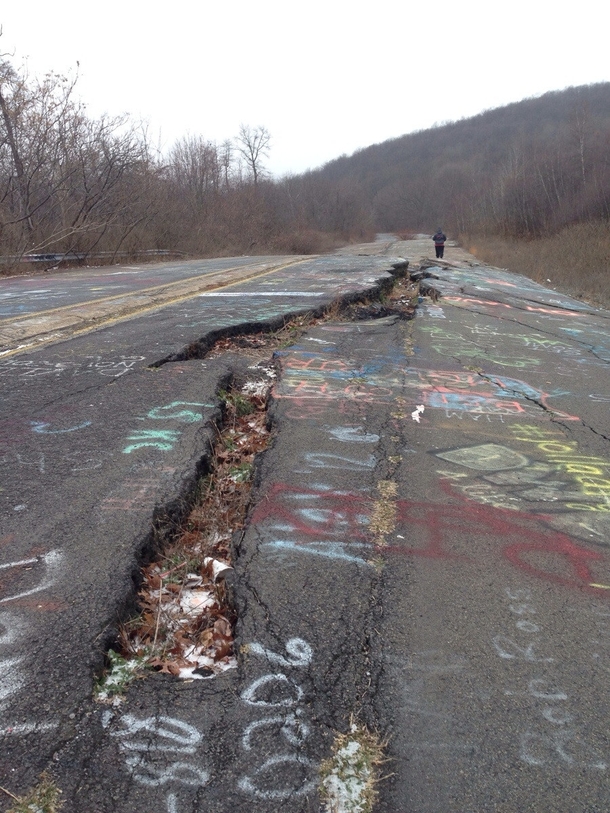 Highway in Centralia PA Photorator