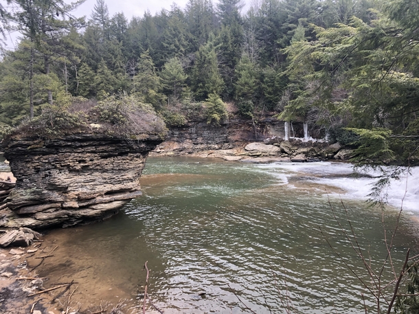 Hiking in Swallow Falls State Park Oakland MD OC 