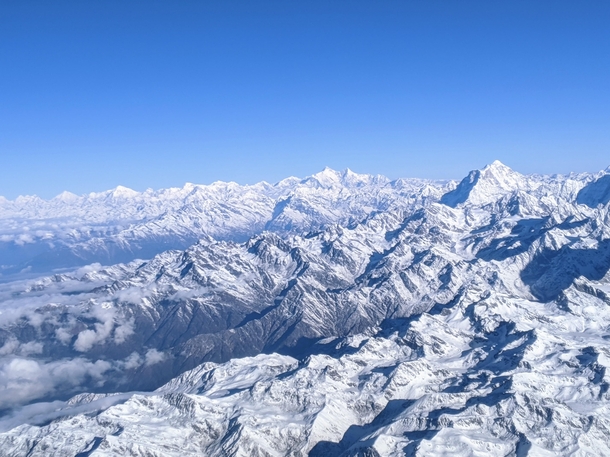 Himalayan peaks of Nepal  x