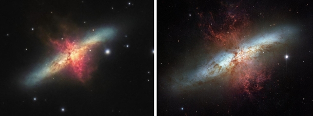 Home Telescope vs The Hubble Space Telescope This galaxy is  million light-years away