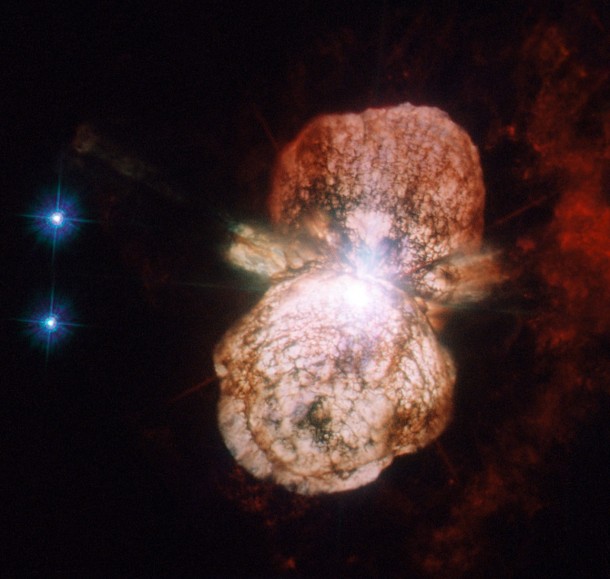 Homunculus Nebula on the Verge of Supernova 