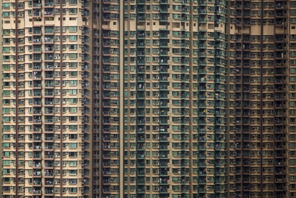 Hong Kong apartment complex 