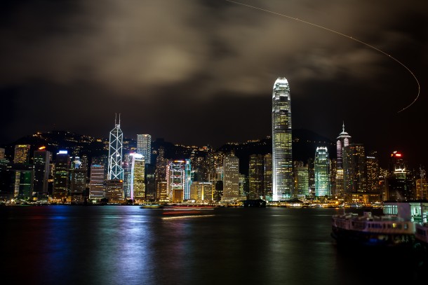 Hong Kong harbour 