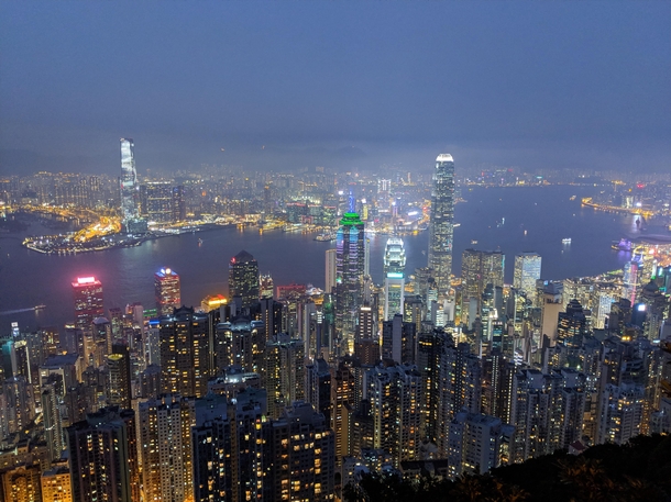 Hong Kong seen from Victoria Peak