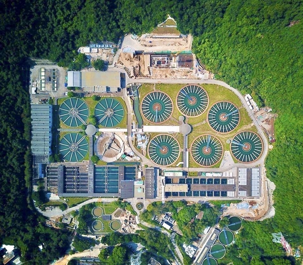 Hong Kong Water Treatment Plant