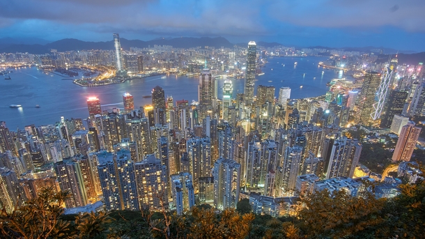 Hong Kongs skyline is amazing 