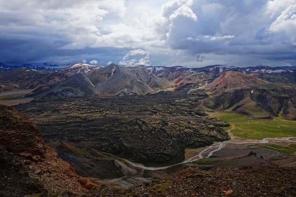 Hope this pic taken while hiking near Landmannalaugar Iceland stands out among the other awesome ones 