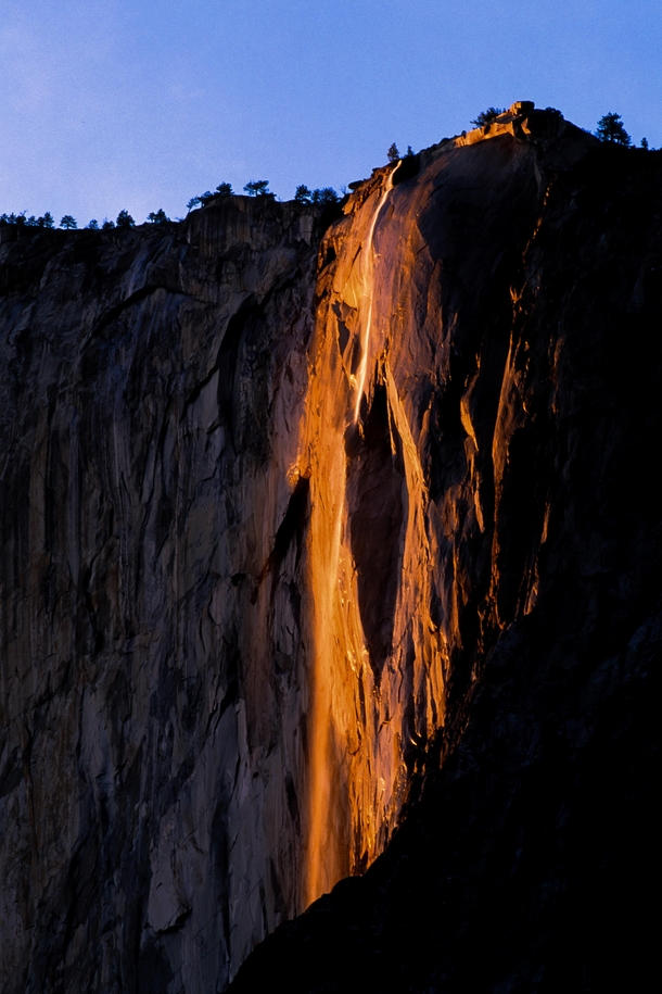 Horsetail Fall Yosemite National Park 