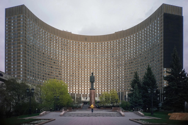 Hotel Cosmos Moscow Russia Built in  Architects V Andreev O Kakub and others