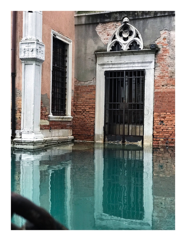 House Under Water Venice Italy 