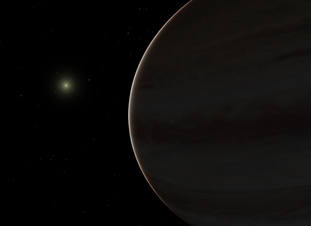 How far away Jupiter is from the sun Celestia