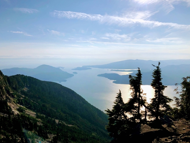 Howe Sound Crest Trail British Columbia Canada 