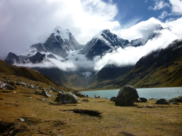 Huayhuash Circuit Peru - Glacial Lake  x