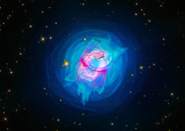 Hubbles New Look At The Jewel Bug Nebula NGC  Lying  Light Years Away In Cygnus
